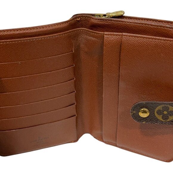 Louis Vuitton Vintage Monogram Leather French Purse Wallet - Picture 8 of 13